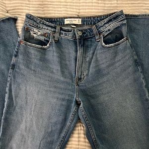 Abercrombie & Fitch High Rise curve love jeans